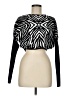 BCBGMAXAZRIA Animal Print Zebra Print Black Pullover Sweater Size M - photo 1