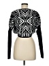 BCBGMAXAZRIA Animal Print Zebra Print Black Pullover Sweater Size M - photo 2