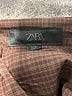 Zara Plaid Brown Skort Size L - photo 3