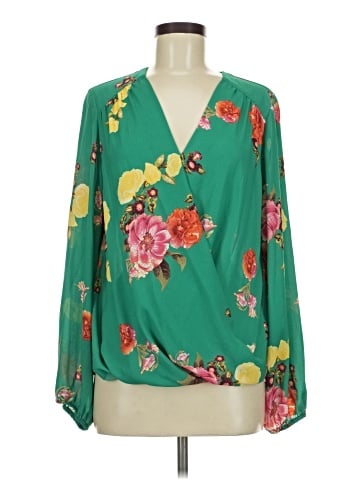 INC International Concepts Long Sleeve Blouse (view 1)