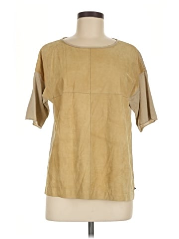 Lafayette 148 New York Short Sleeve Blouse (view 1)