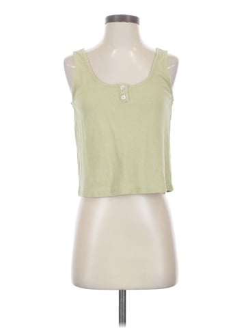 Madewell Pointelle Henley Tank (view 1)
