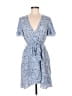 Shein 100% Polyester Blue Casual Dress Size 6 - photo 1