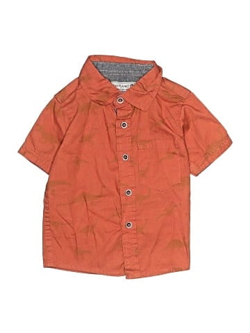 Free Planet Short Sleeve Button-Down Shirt (view 1)