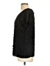 Brittany Black Black Short Sleeve Blouse Size L - photo 5
