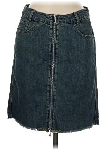 For The Republic Denim Skirt (view 1)