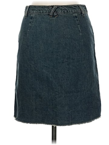 For The Republic Denim Skirt (view 2)