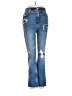 We the Free Hearts Blue Jeans Size 28 waist - photo 1