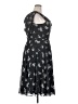 North Style 100% Polyester Stars Black Cocktail Dress Size 18 - photo 4