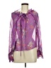 Assorted Brands Purple Long Sleeve Blouse Size M - photo 1