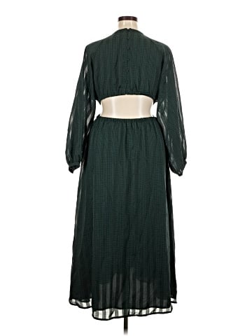 Madewell Long-Sleeve Cutout Midi Dress (view 2)