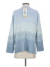 Ella Moss Color Block Blue Pullover Sweater Size S - photo 2