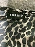 Torrid Animal Print Black Long Sleeve Blouse Size 3X Plus (3) - photo 7
