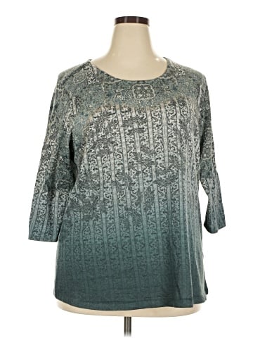 Cj Banks 3/4 Sleeve Top (view 1)