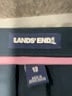 Lands' End Solid Blue Formal Skirt Size 12 - photo 4