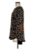Pink Clover Animal Print Brown Pullover Sweater Size M - photo 5