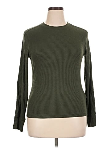 Madewell Ribbed Crewneck Long-Sleeve Tee (view 1)