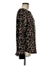Pink Clover Animal Print Brown Pullover Sweater Size M - photo 4
