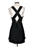 Moss 100% Polyester Solid Black Cocktail Dress Size S (estimated) - photo 2