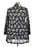 Style&Co 100% Nylon Black Long Sleeve Blouse Size 3X - photo 2