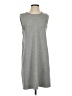 Theory Solid Gray Casual Dress Size S - photo 1