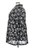 Style&Co 100% Nylon Black Long Sleeve Blouse Size 3X - photo 5