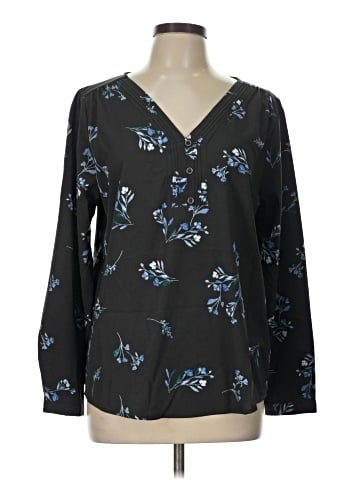 Maurices Long Sleeve Blouse (view 1)
