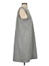 Theory Solid Gray Casual Dress Size S - photo 4