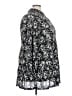 Style&Co 100% Nylon Black Long Sleeve Blouse Size 3X - photo 4