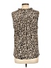 41Hawthorn 100% Polyester Tan Sleeveless Blouse Size L - photo 2