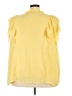 Torrid 100% Polyester Yellow Sleeveless Blouse Size 5X Plus (5) - photo 2