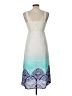 Paper Dolls 100% Polyester Paisley White Casual Dress Size 12 - photo 2