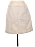 Ann Taylor 100% Polyester Ivory Casual Skirt Size 8 - photo 2