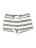 La't By L'agence Stripes Gray Shorts Size L - photo 1