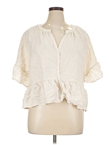 Treasure & Bond Short Sleeve Blouse (view 1)