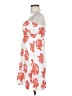 Escapada 100% Rayon Print White Cocktail Dress Size M - photo 5