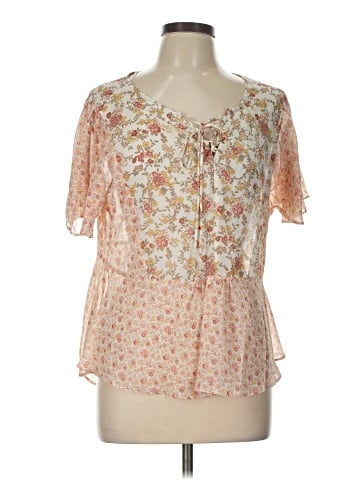 metaphor Short Sleeve Blouse (view 1)