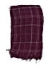 Unbranded Plaid Burgundy Scarf One size - photo 2