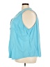 Torrid Blue Sleeveless Blouse Size 5X Plus (5) - photo 5