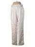fleur du mal 100% Silk Metallic Silver Silk Pants Size 2 - photo 1