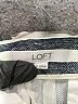 Ann Taylor LOFT Stripes Gray Shorts Size 8 - photo 3