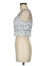 Zara Silver Sleeveless Blouse Size M - photo 5