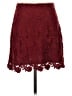 Express 100% Polyester Burgundy Formal Skirt Size 4 - photo 1