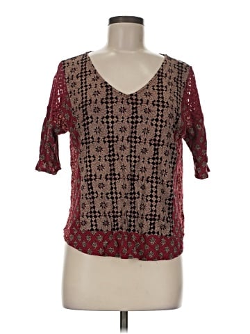 Lucky Brand 3/4 Sleeve Blouse (view 1)