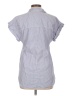 J.Crew Gray Short Sleeve Blouse Size L - photo 2