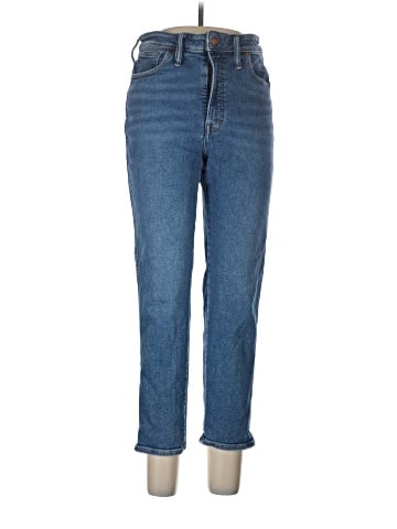 Madewell Curvy Stovepipe Jeans in Leaside Wash (view 1)