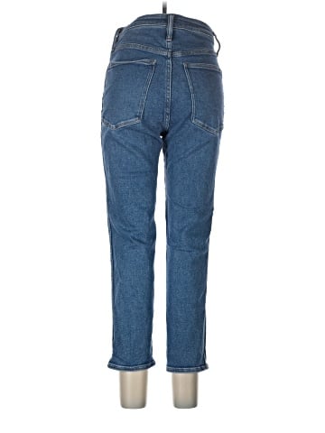 Madewell Curvy Stovepipe Jeans in Leaside Wash (view 2)