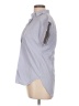 J.Crew Gray Short Sleeve Blouse Size L - photo 5