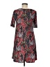 SJS Paisley Red Casual Dress Size M - photo 2