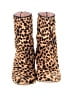 J.Crew 100% Leather Animal Print Tan Yellow Ankle Boots Size 8 1/2 - photo 2